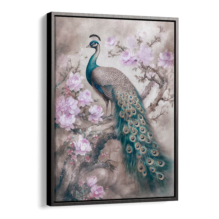 PEACOCKS ROMANCE , ANIMAL PAINTINGS