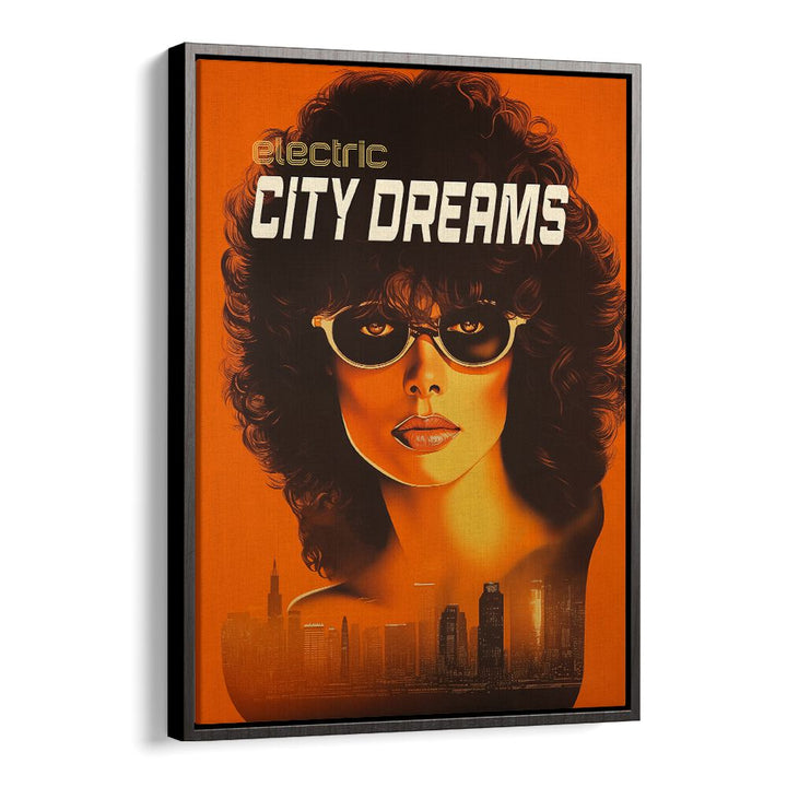 ELECTRIC CITY DREAMS , VINTAGE PAINTINGS