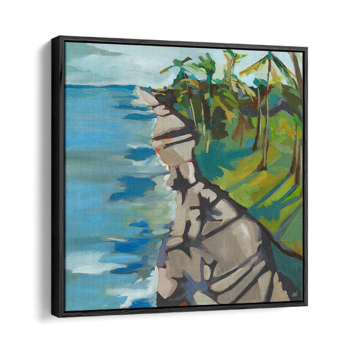 Abstract landscape painting from the WATER II, LANDSCAPE PAINTINGS collection, adding serenity to any space.
