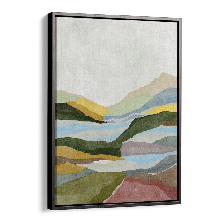 TRANQUIL HILL VIEW , LANDSCAPE PAINTINGS