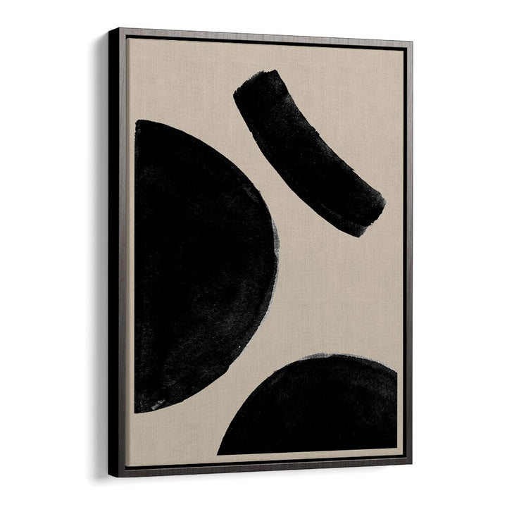 SIMPLE BLACK COMPOSITION  , ABSTRACT PAINTINGS