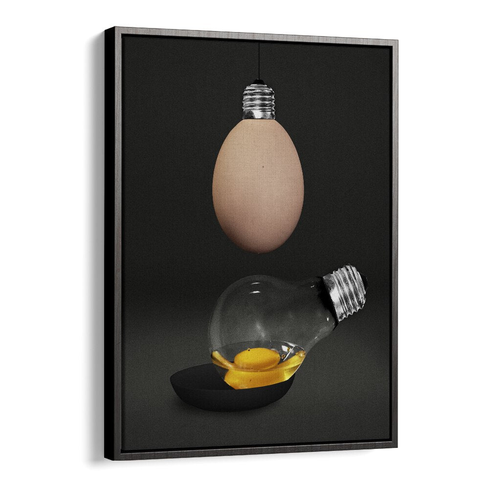 Christian Meermann painting - IS IT A LAMP OR AN EGG by Asianmonk