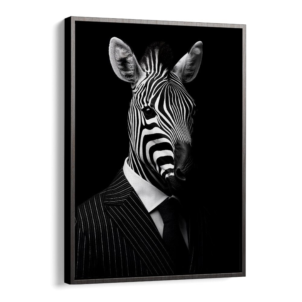 Striking WILD SUITS - ZEBRA, ANIMAL PAINTINGS by Philippe HUGONNARD showcases bold style and unique design.