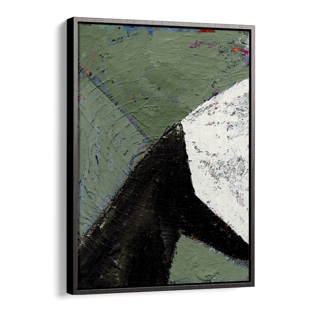 CONVERGENCE, ABSTRACT PAINTINGS showcases a striking composition in bold colors and textures, enhancing modern decor.