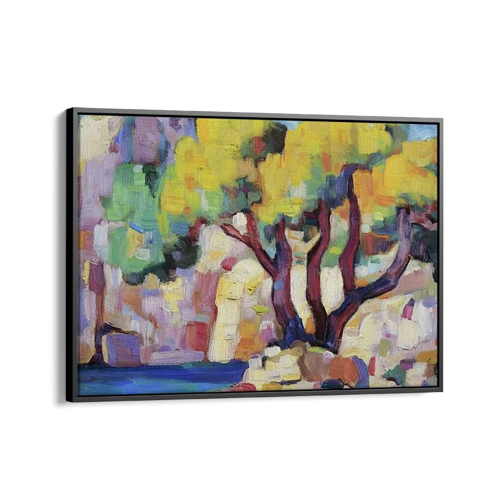 Vibrant artwork featuring the TREE BY THE WATER, perfect for enhancing your outdoor decor with natural beauty.