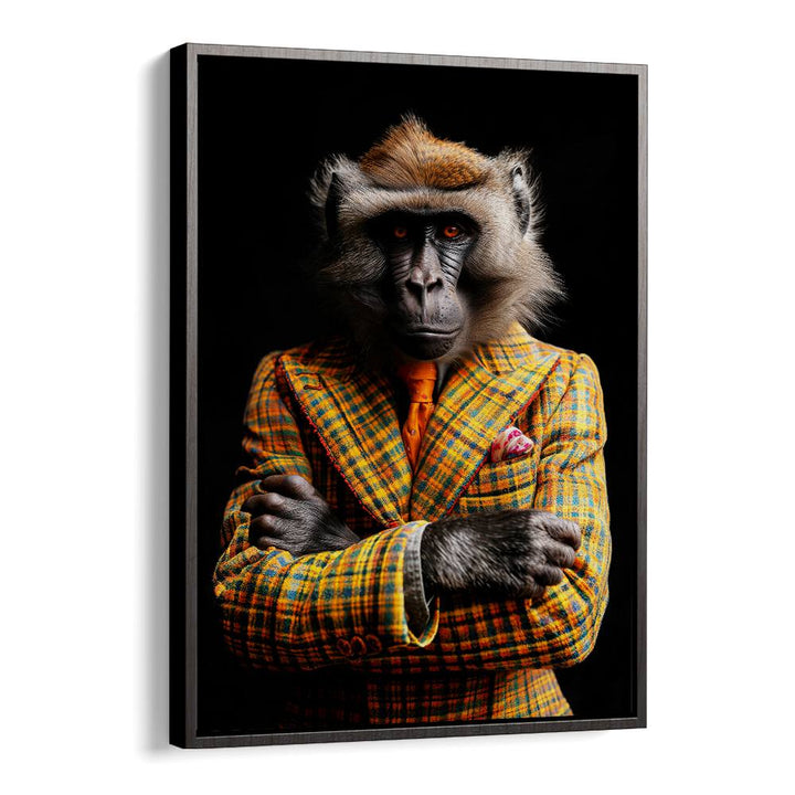 WILD SUITS - BABOON MONKEY , ANIMAL PAINTINGS