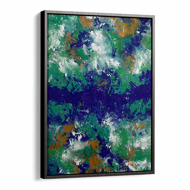 Vibrant BLU BOUQUET, ABSTRACT PAINTINGS enhance any space with captivating colors and contemporary style.