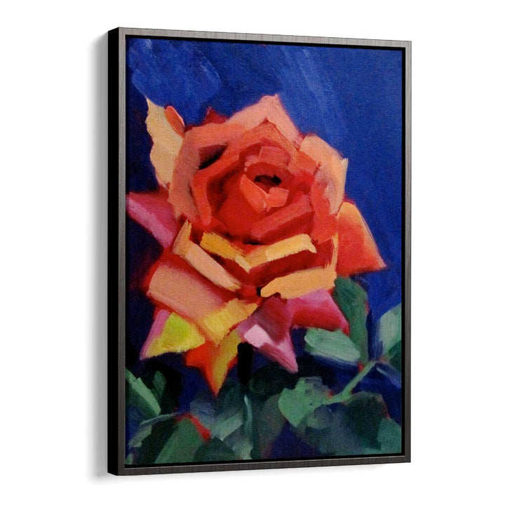 BLUSHING ROSE , FLORAL FLOWER PAINTINGS