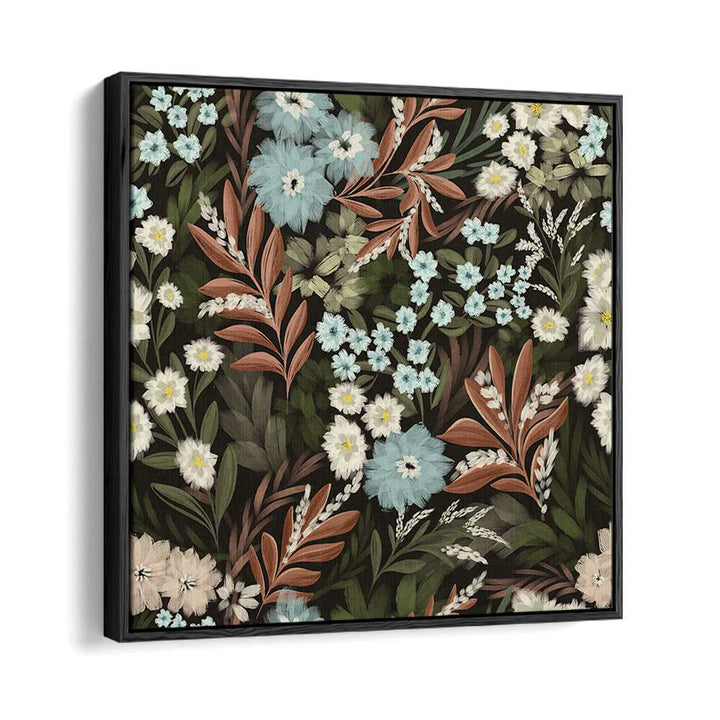 FOREST BOTANICALS , FLORAL FLOWER PAINTINGS