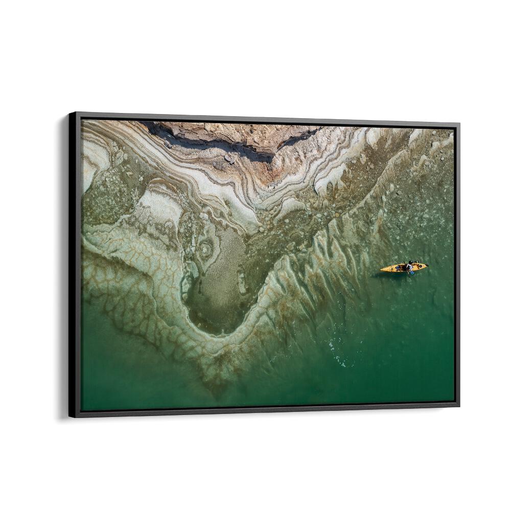 PHOTOGRAPHY painting - DEAD SEA KAYAKER BY IDO MEIROVICH by Asianmonk