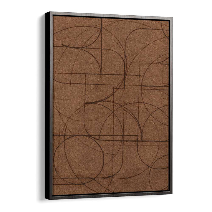 Stunning CURVED, ABSTRACT PAINTINGS in earthy tones; perfect for transforming your living space with contemporary style.