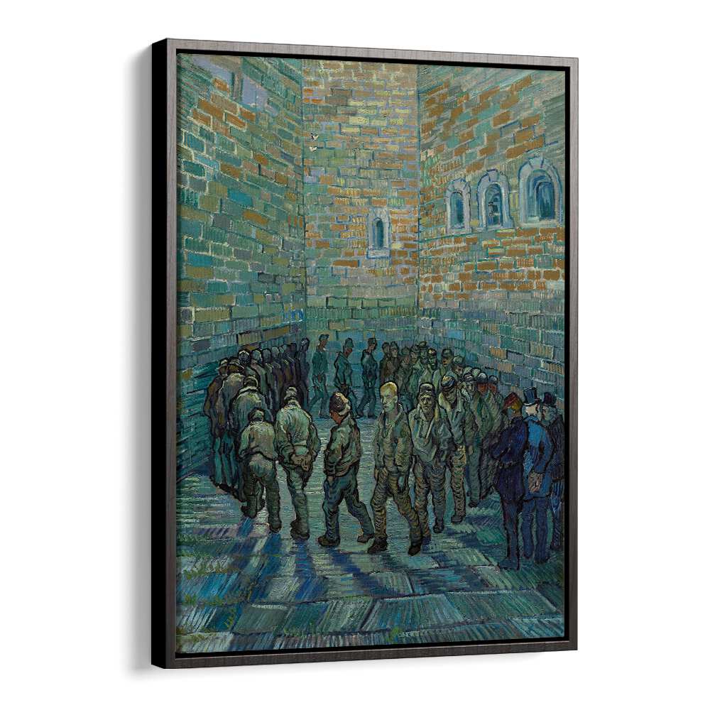 VINCENT VAN GOGH'S PRISONERS EXERCISING (1890) ,  VINTAGE PAINTINGS