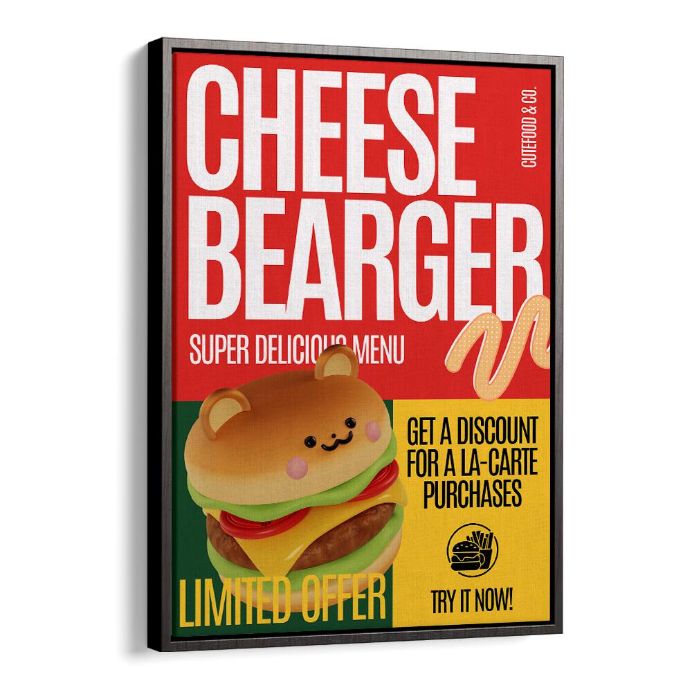 CHEESE BURGER OFFER , BAR & CAFE ART