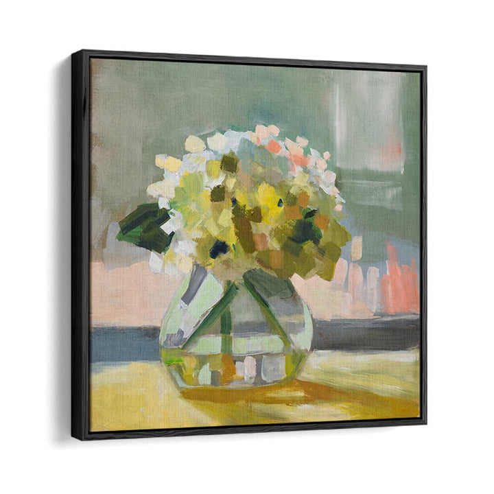 Bright floral artwork in a modern frame, perfect for elevating your kitchen with CARRIAGE HOUSE V, KITCHEN POSTERS.