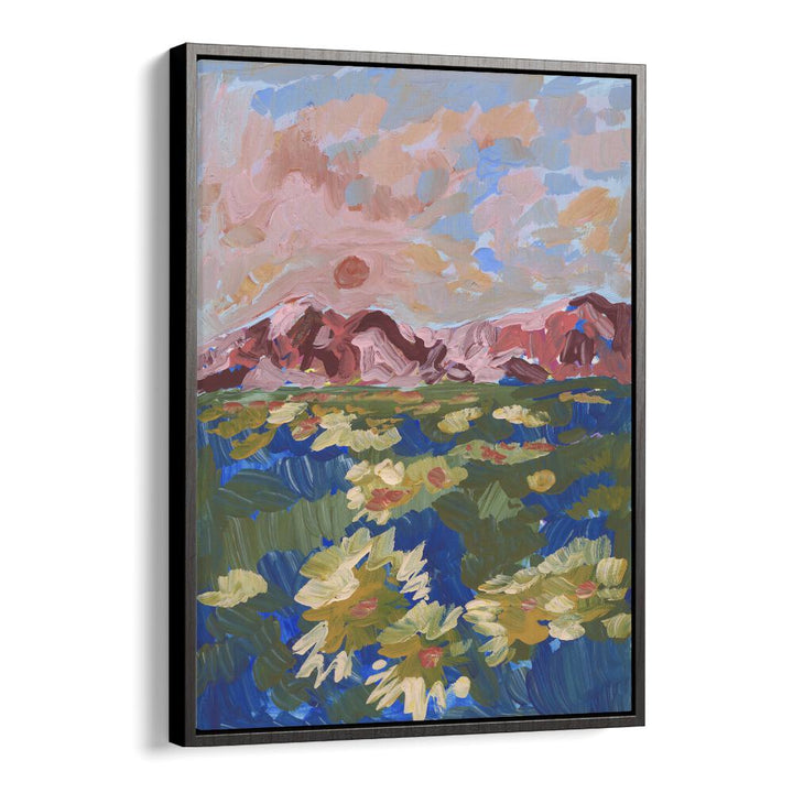 Eleanor Baker painting - WILD FLOWER MOUNTAIN I by Asianmonk