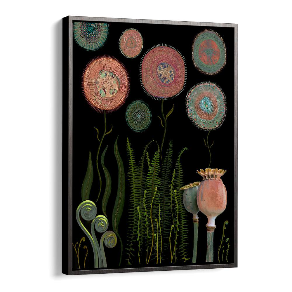 Vibrant POPPY GARDEN, FLORAL FLOWER PAINTINGS bring nature indoors, perfect for enhancing any home or office decor.