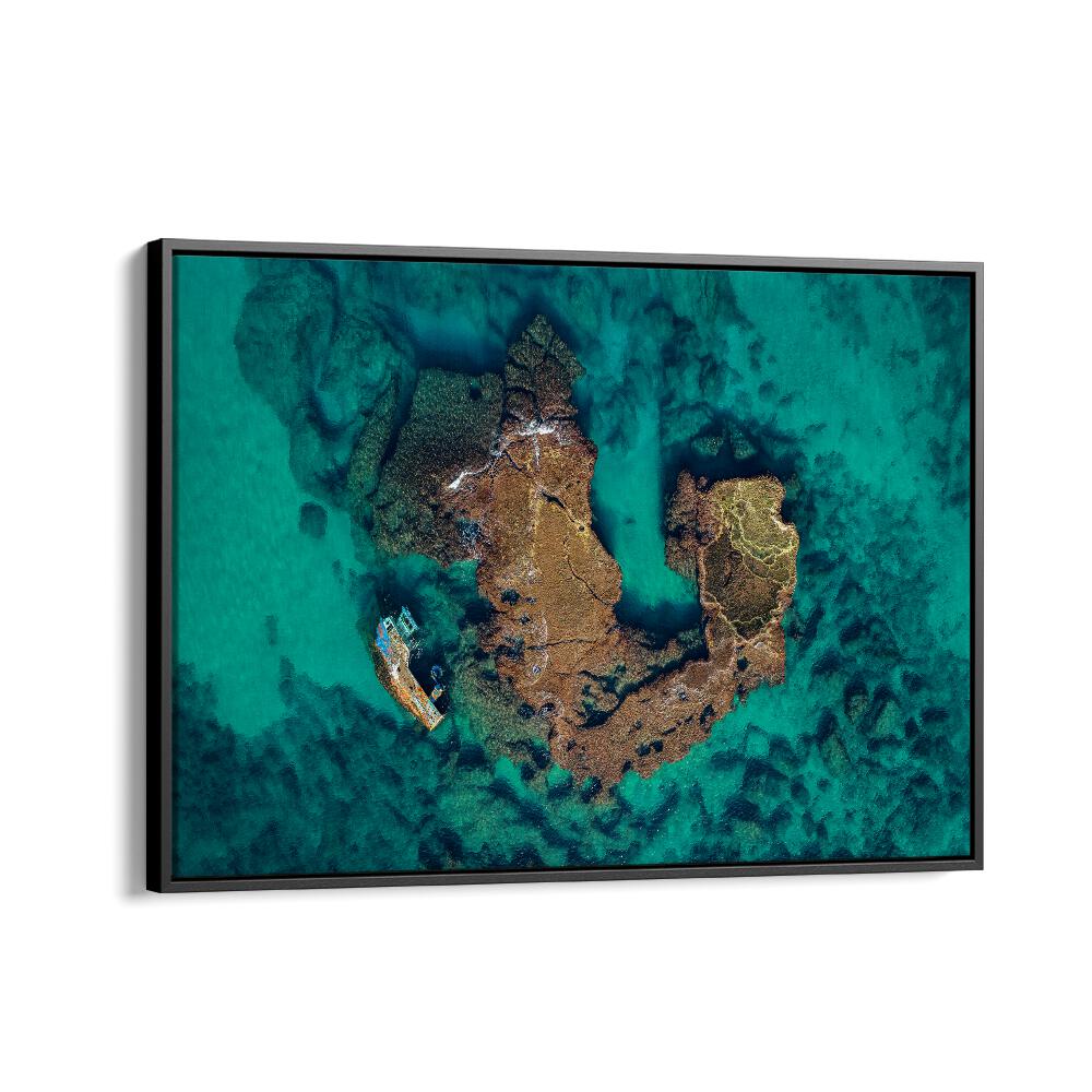 PHOTOGRAPHY painting - FISHING BOAT WRECK BY IDO MEIROVICH by Asianmonk