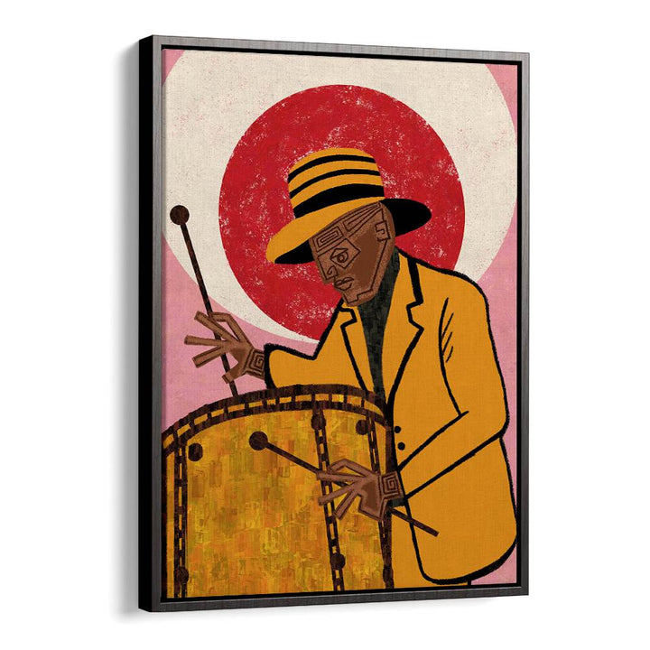 Musician Guy II, Movie Posters showcases vibrant art featuring a drummer, perfect for any music lover's collection.