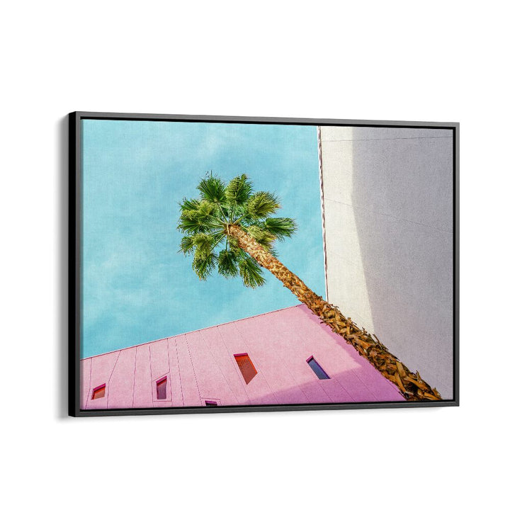 ABSTRACT painting - PALM TREE LOOKUP by Asianmonk