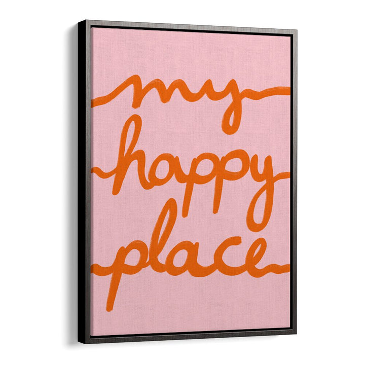 Bright and cheerful MY HAPPY PLACE, KIDS ROOM PAINTINGS, perfect for creating a joyful kids' space.