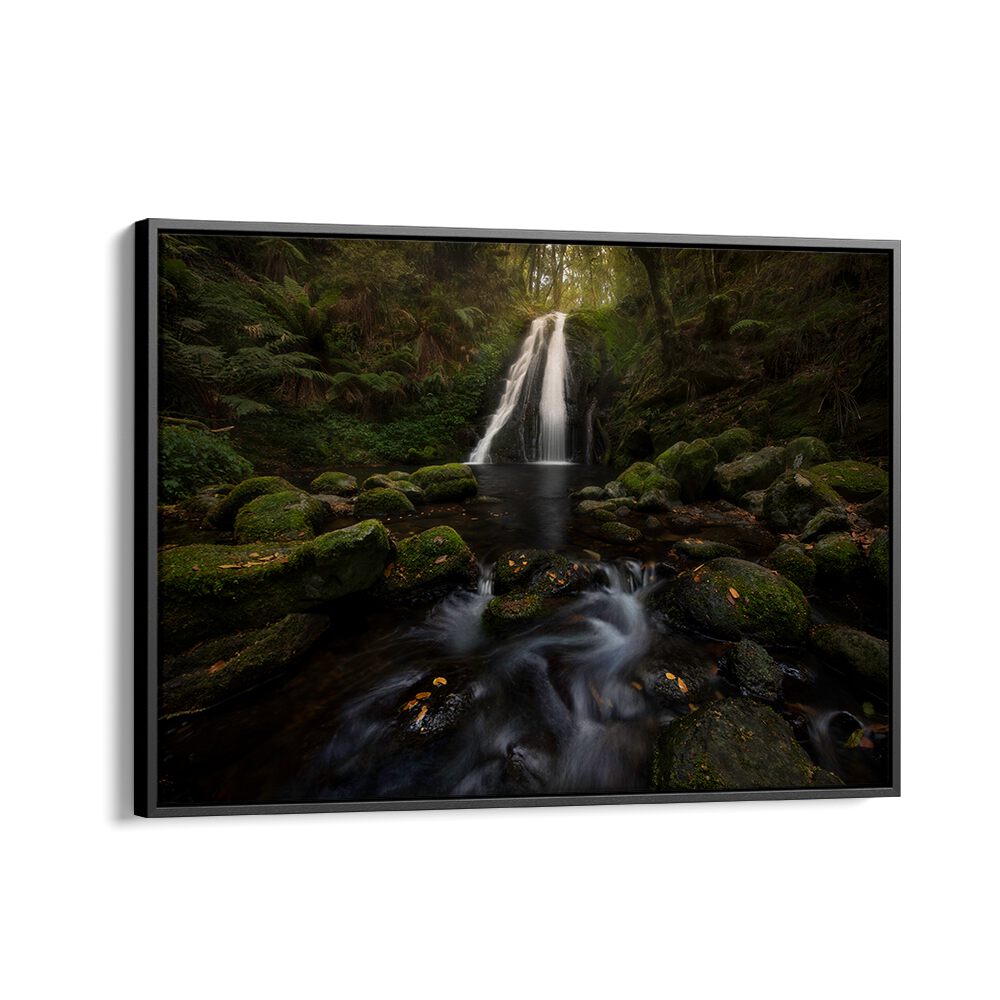 A GRACEFUL WATERFALL , LANDSCAPE PHOTO PRINTS
