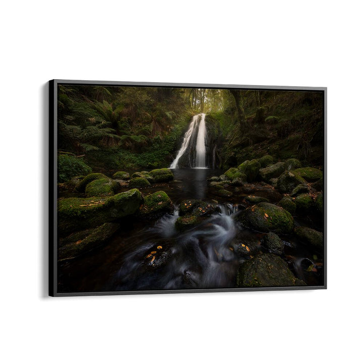 A GRACEFUL WATERFALL , LANDSCAPE PHOTO PRINTS