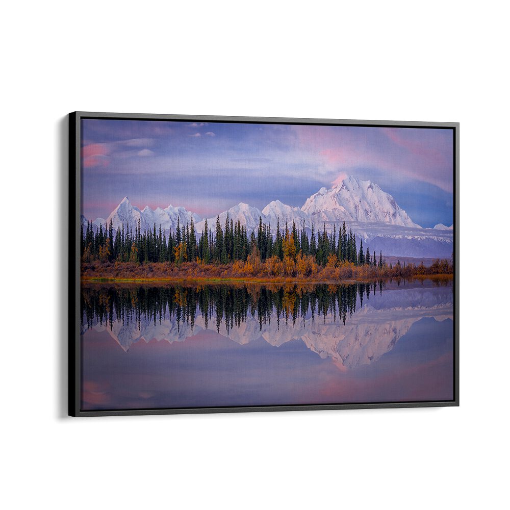 Stunning DENALI REFLECTION, PHOTOGRAPHY PRINTS showcasing serene mountain landscapes and tranquil reflections.