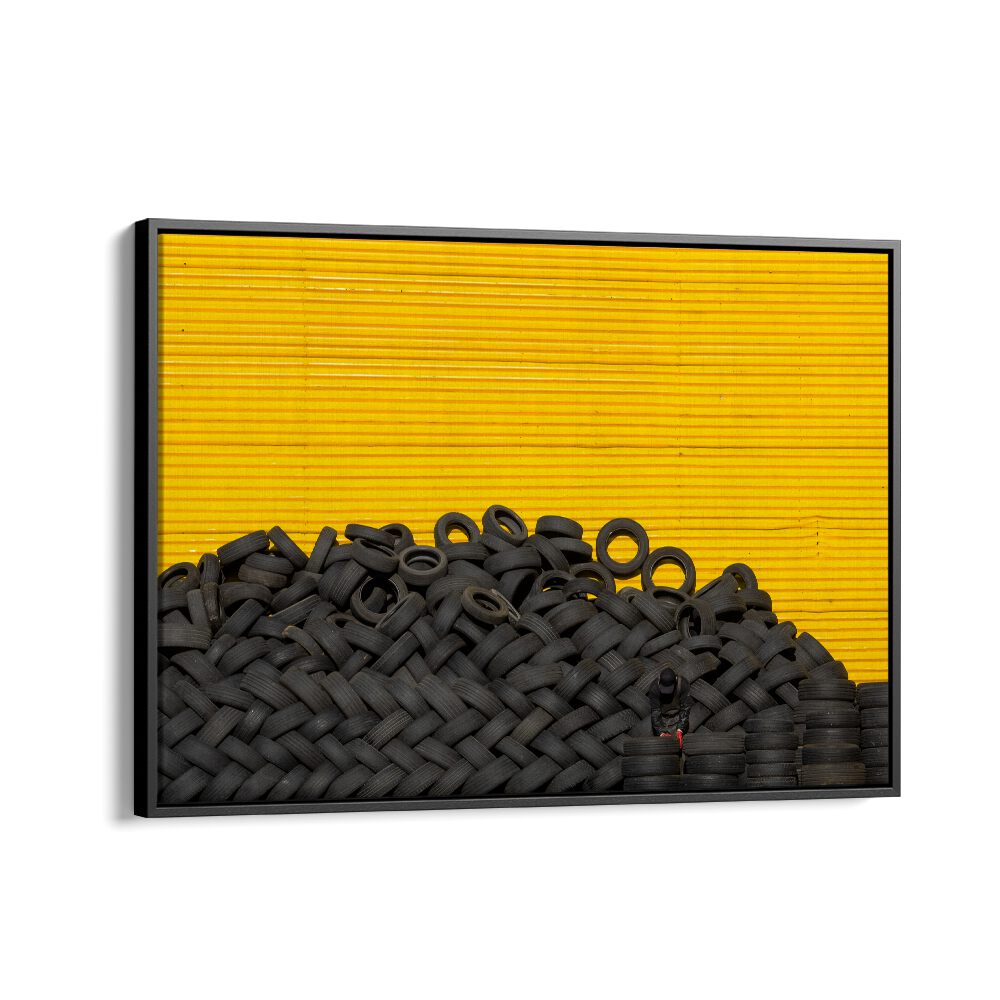 ABSTRACT painting - TIRES by Asianmonk