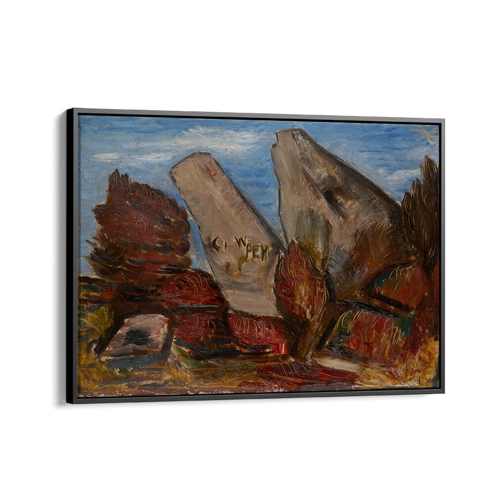 WHALE’S JAW, DOGTOWN COMMON, CAPE ANN, MASSACHUSETTS (1934) , VINTAGE PAINTINGS