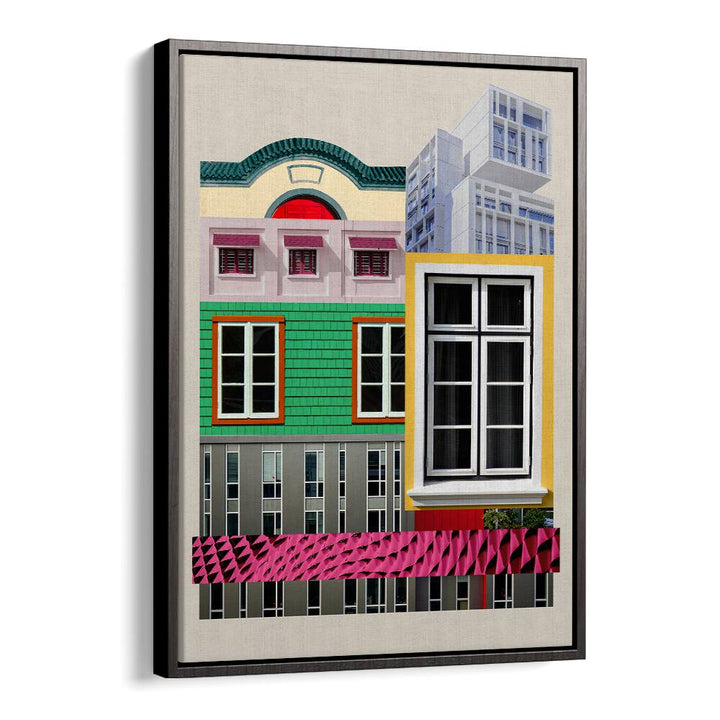 Colorful ARCH LEGO II, WALL ART PRINTS showcasing creative architectural designs, perfect for modern decor enthusiasts.