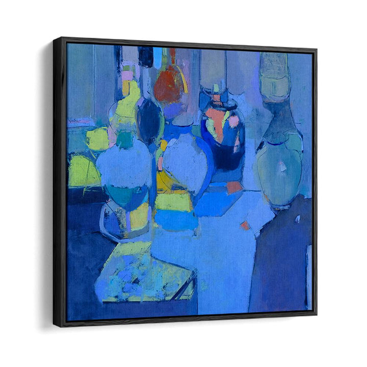 Elegant BLUE GLASS, ABSTRACT PAINTINGS enhance your home decor with vibrant colors and artistic charm.