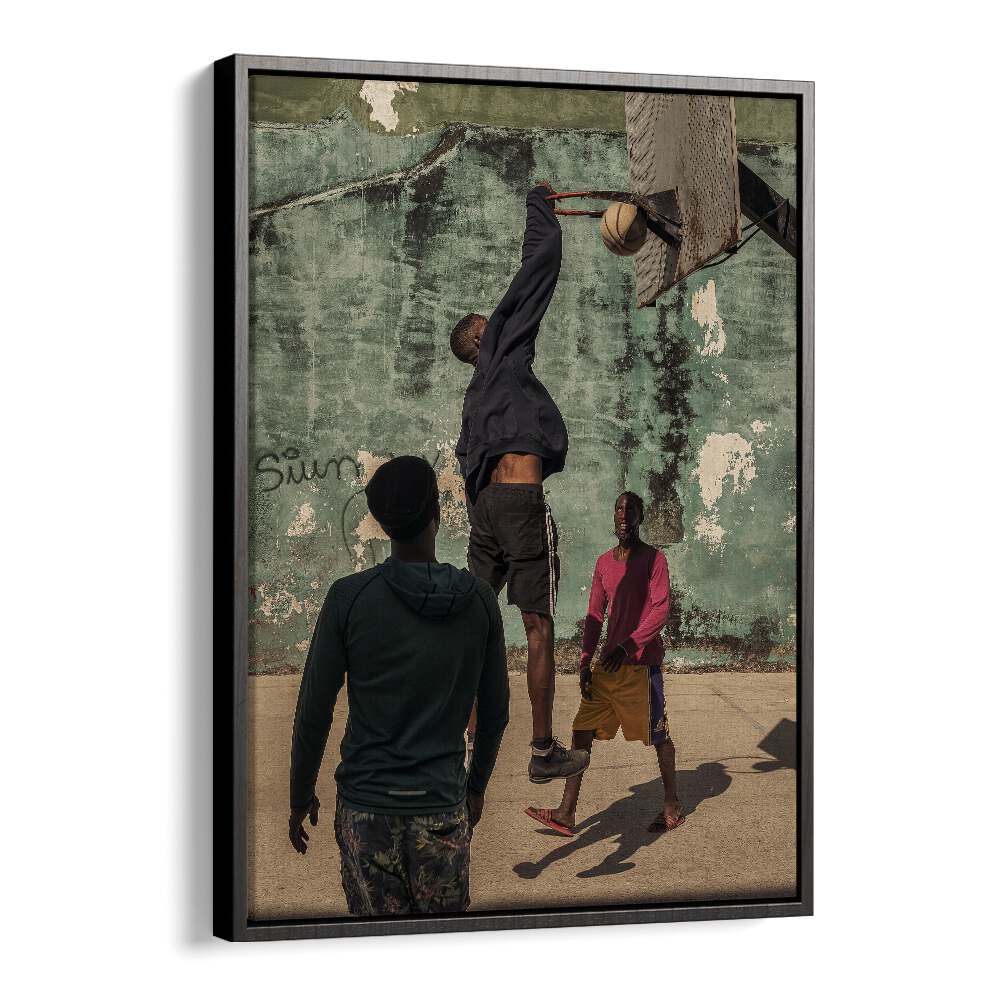 Christian Meermann painting - STREET BASKETBALL by Asianmonk