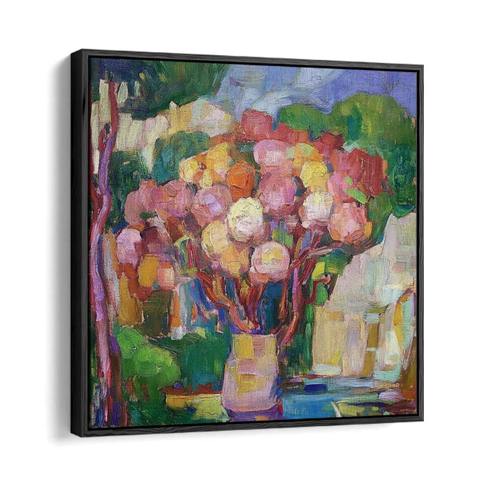 Vibrant Flowers in a Vase Mallorca artwork, perfect for transforming your living space into a colorful oasis.