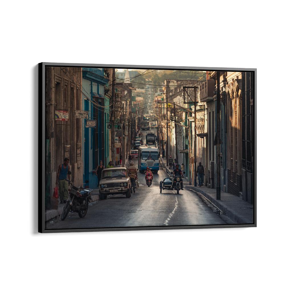 ABSTRACT painting - STREETS OF MATANZAS by Asianmonk