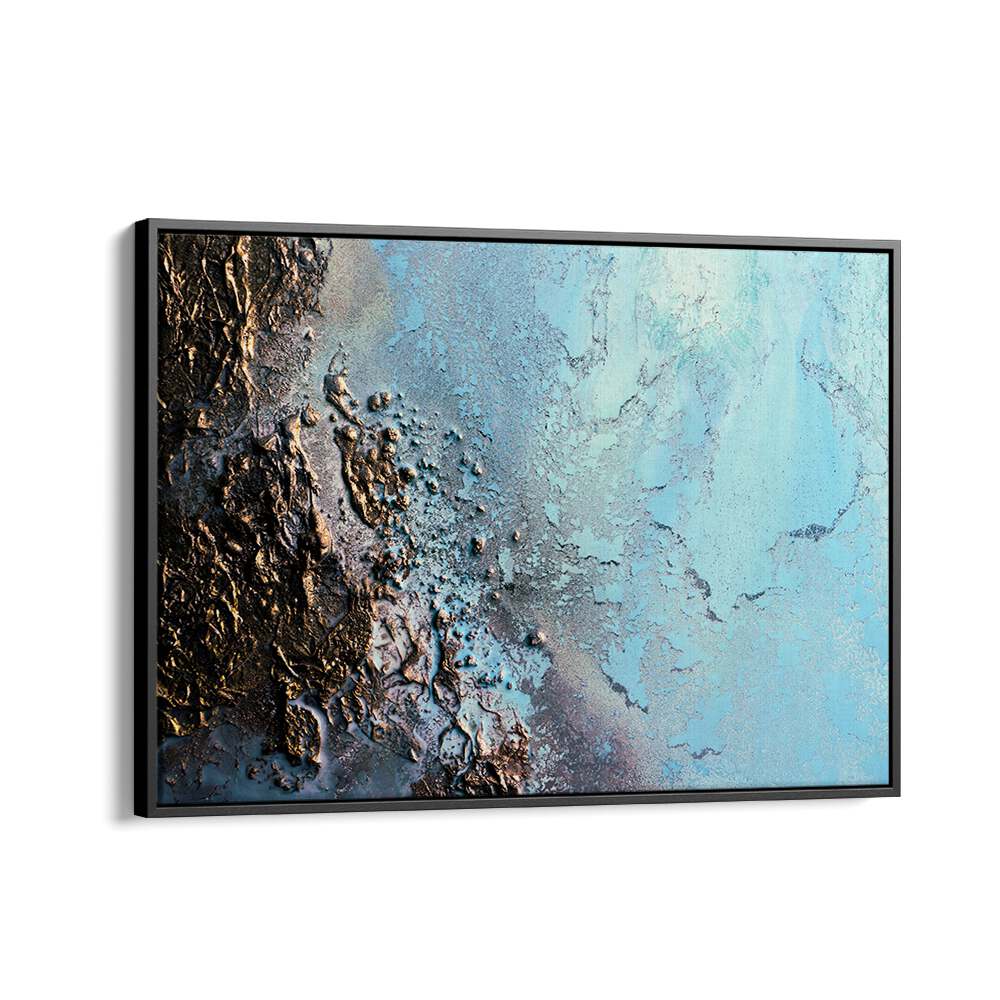 Mesmerizing COASTAL - MISTY WATERS, ABSTRACT PAINTINGS showcasing vibrant colors and fluid forms for tranquil decor.