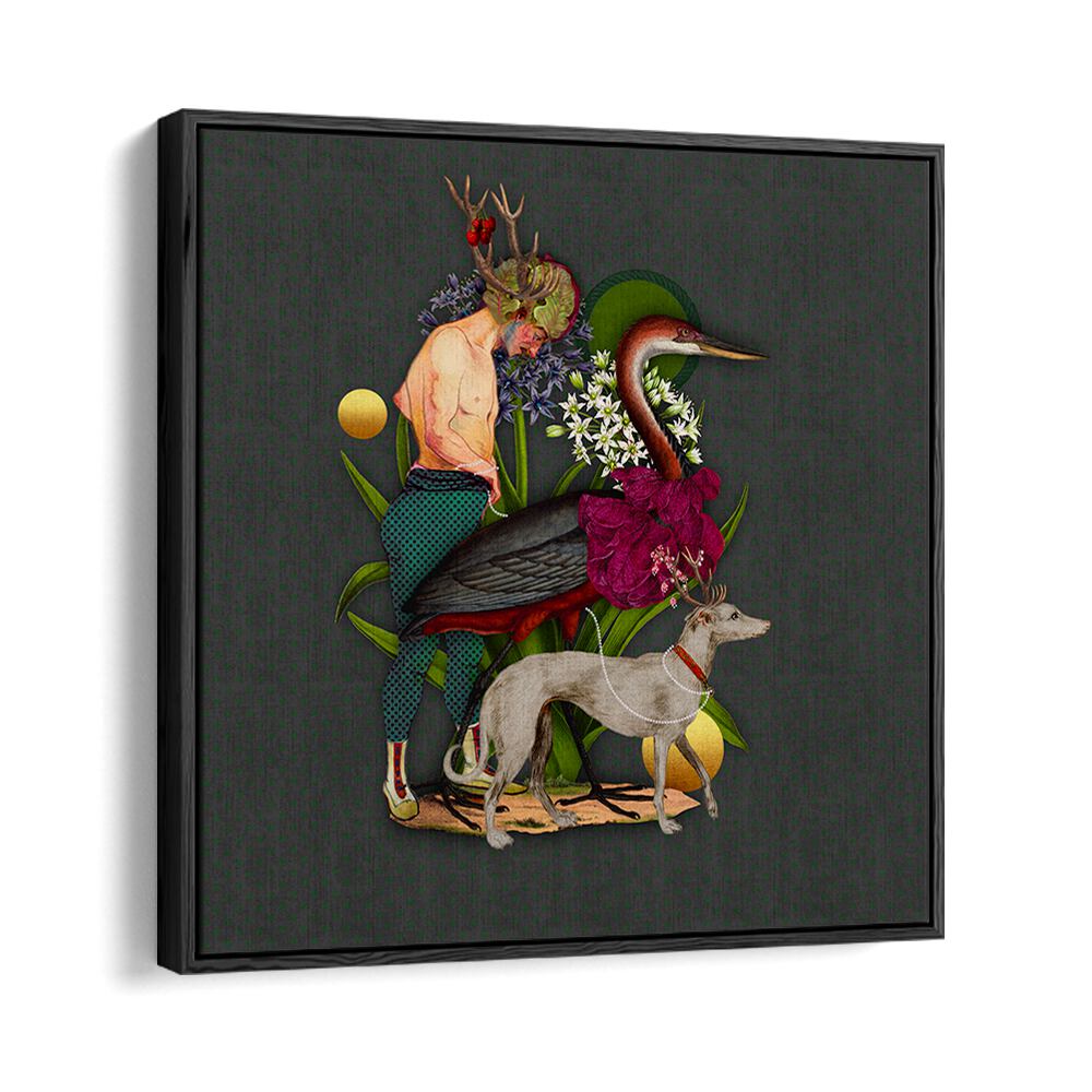 Discover the magical charm of ENCHANTED FOREST VIII, ANIMAL PAINTINGS, blending vibrant colors and enchanting details.