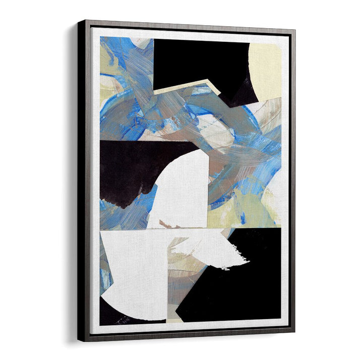 Elegant BLUE NEUTRAL BEIGE III, ABSTRACT PAINTINGS enhances modern spaces with soothing tones and artistic flair.