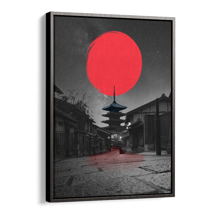 LONELY TEMPLE, JAPANESE PAINTINGS captures serene beauty and mystery, perfect for enhancing your home decor.