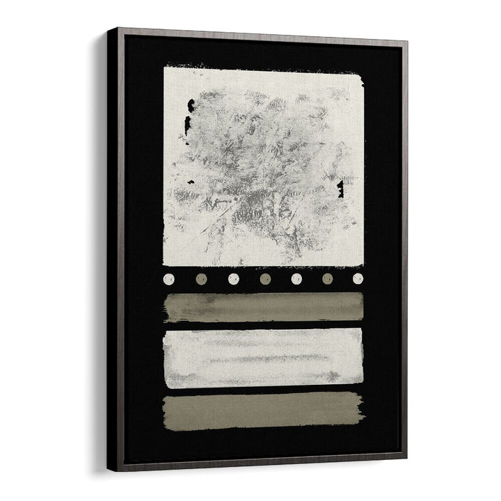 Sophisticated MIDNIGHT CREAM DELIGHT ABSTRACTION, GEOMETRIC ART PRINTS, enhances any space with abstract elegance.