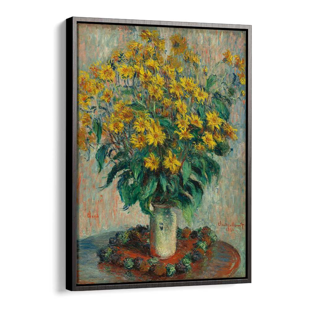 JERUSALEM ARTICHOKE FLOWERS (1880) , VINTAGE PAINTINGS