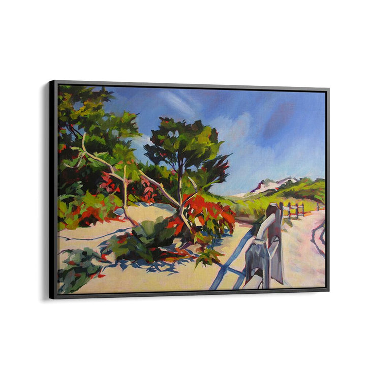 ISLAND BEACH WALK , LANDSCAPE PAINTINGS