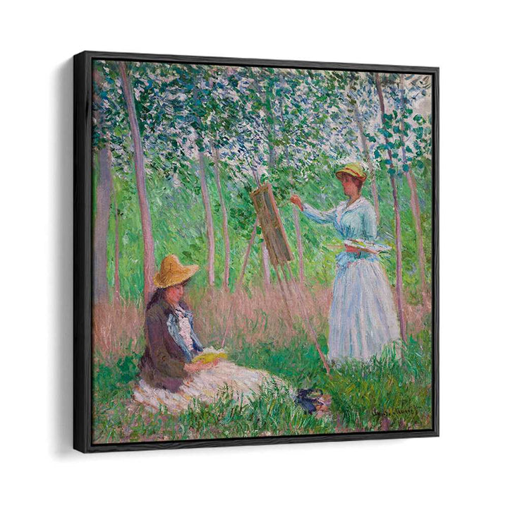 IN THE WOODS AT GIVERNY , VINTAGE PAINTINGS