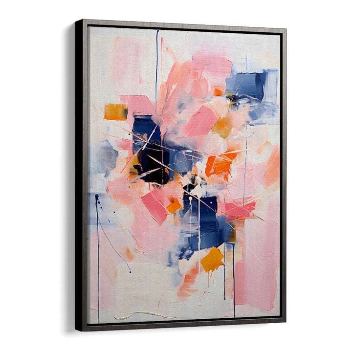 BLUSH INDIGO ABSTRACT PRINT THIRD 4X