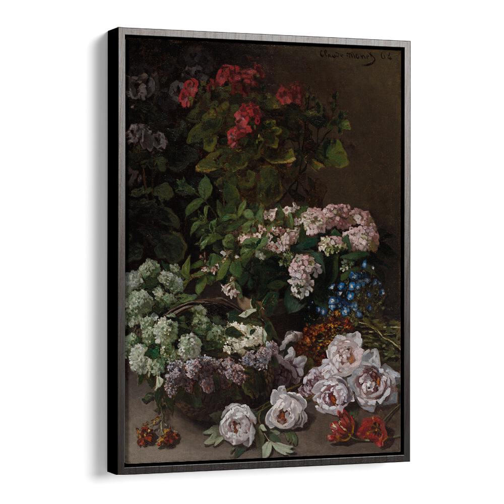 SPRING FLOWERS (1864) , VINTAGE PAINTINGS