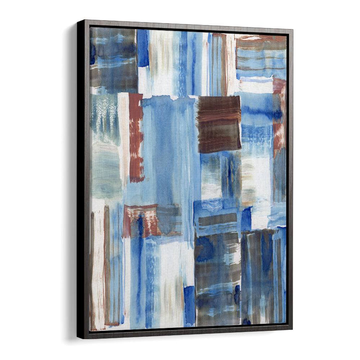 Stunning ICY BLUE, ABSTRACT PAINTINGS add a modern vibe to your space with vibrant hues and intricate details.