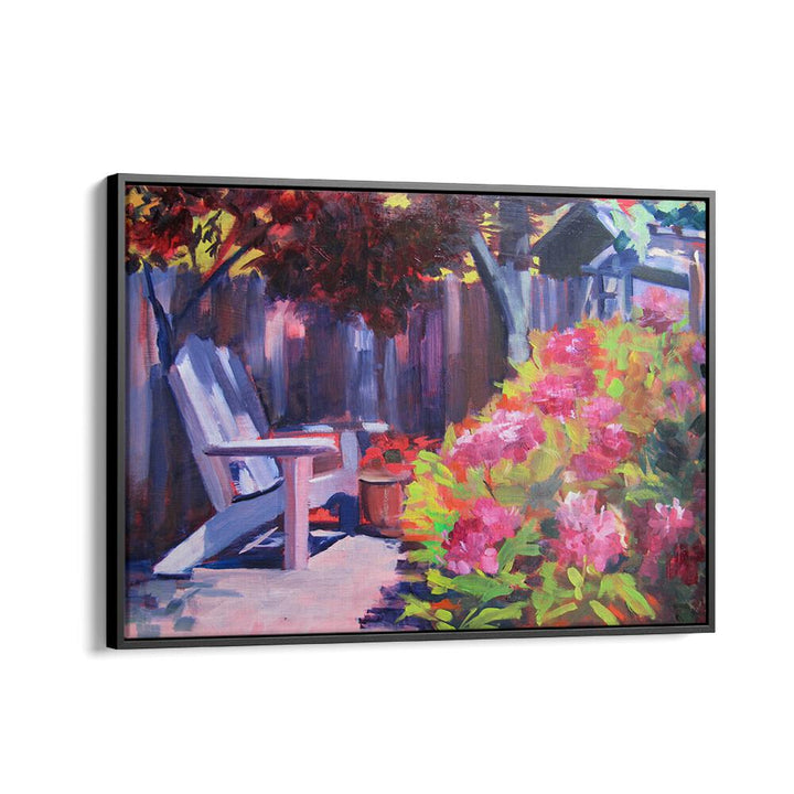 BACKYARD , LANDSCAPE PAINTINGS