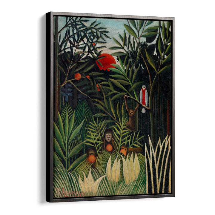 MONKEYS AND PARROT  (1905–1906) , VINTAGE PAINTINGS
