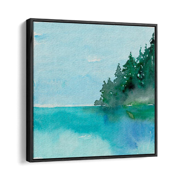 ON THE LAKE , LANDSCAPE PAINTINGS