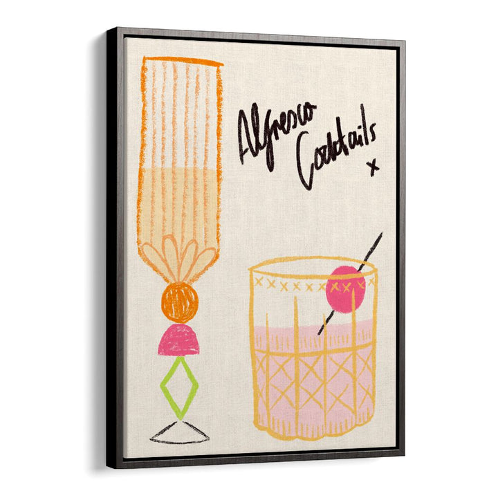 ALFRESCO COCKTAILS BY DUCHESS PLUM , BAR POSTERS , BAR ART PRINTS