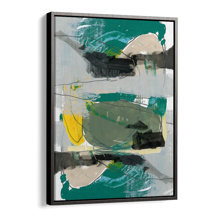 Vibrant CONTEMPORARY GREEN I, ABSTRACT PAINTINGS enhance any space with striking colors and modern design.